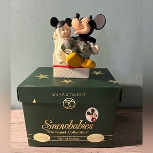 Department 56 Snowbabies The Guest Collection “My Pal Mickey”
